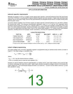 浏览型号TPS76350DBVR的Datasheet PDF文件第13页