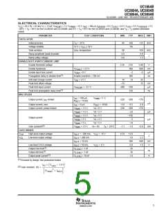 浏览型号UC2854BDW的Datasheet PDF文件第5页