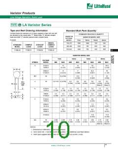 浏览型号V300LA20AP的Datasheet PDF文件第10页