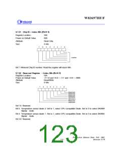 浏览型号W83697的Datasheet PDF文件第123页