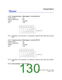 浏览型号W83697的Datasheet PDF文件第130页