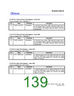 浏览型号W83697的Datasheet PDF文件第139页
