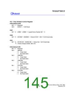 浏览型号W83697的Datasheet PDF文件第145页