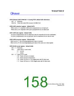 浏览型号W83697的Datasheet PDF文件第158页
