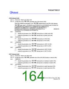 浏览型号W83697的Datasheet PDF文件第164页