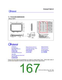 浏览型号W83697的Datasheet PDF文件第167页