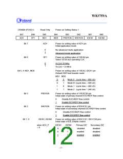 浏览型号W83759A的Datasheet PDF文件第12页