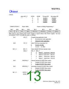 浏览型号W83759A的Datasheet PDF文件第13页