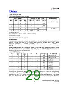 浏览型号W83759A的Datasheet PDF文件第29页