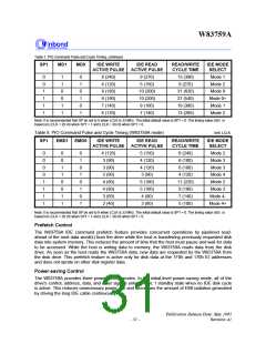 浏览型号W83759A的Datasheet PDF文件第31页