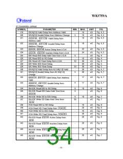 浏览型号W83759A的Datasheet PDF文件第34页