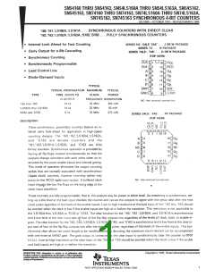 浏览型号74163的Datasheet PDF文件第1页