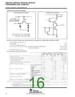浏览型号74163的Datasheet PDF文件第16页
