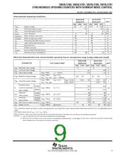 浏览型号74190的Datasheet PDF文件第9页