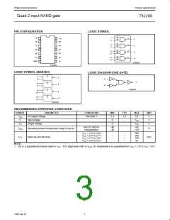 浏览型号74LV00的Datasheet PDF文件第3页