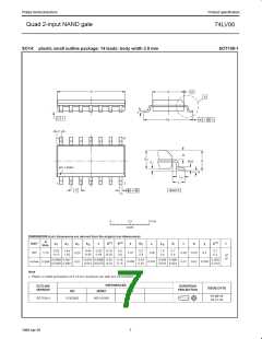 浏览型号74LV00的Datasheet PDF文件第7页
