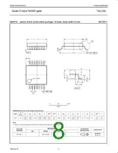 浏览型号74LV00的Datasheet PDF文件第8页