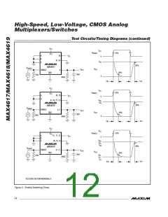 浏览型号MAX4618CPE的Datasheet PDF文件第12页