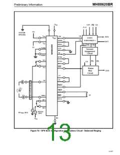 浏览型号MH88620BR的Datasheet PDF文件第13页