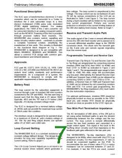 浏览型号MH88620BR的Datasheet PDF文件第7页