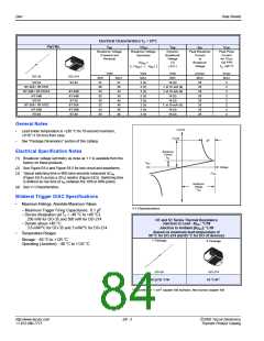 浏览型号S2008V12V的Datasheet PDF文件第84页