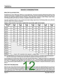 浏览型号TK65914M的Datasheet PDF文件第12页