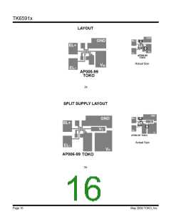 浏览型号TK65914M的Datasheet PDF文件第16页