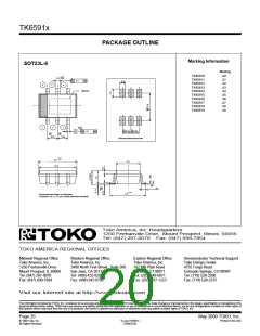浏览型号TK65914M的Datasheet PDF文件第20页