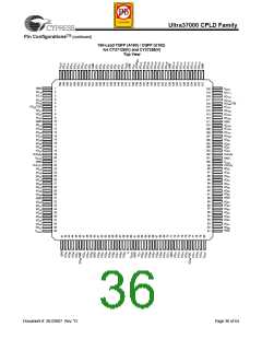 浏览型号CY3732VP160-66BAXC的Datasheet PDF文件第36页