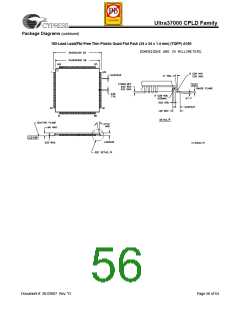 浏览型号CY3732VP160-66BAXC的Datasheet PDF文件第56页