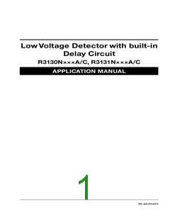 浏览型号R3131N46BC3-TR的Datasheet PDF文件第1页