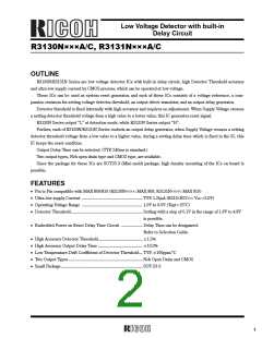 浏览型号R3131N46BC3-TR的Datasheet PDF文件第2页