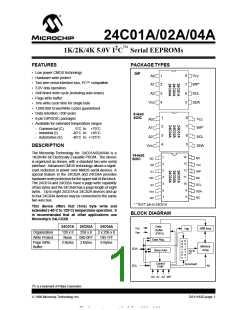 浏览型号24C02A的Datasheet PDF文件第1页
