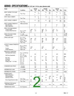 浏览型号AD840KQ的Datasheet PDF文件第2页