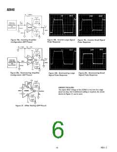 浏览型号AD840KQ的Datasheet PDF文件第6页