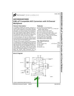 浏览型号ADC0809CCN的Datasheet PDF文件第1页