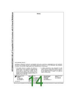 浏览型号ADC0809CCN的Datasheet PDF文件第14页