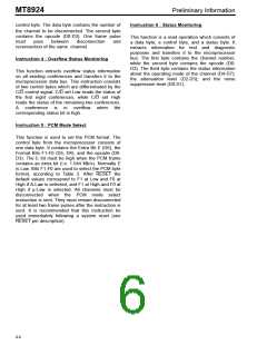 浏览型号MT8924AS的Datasheet PDF文件第6页