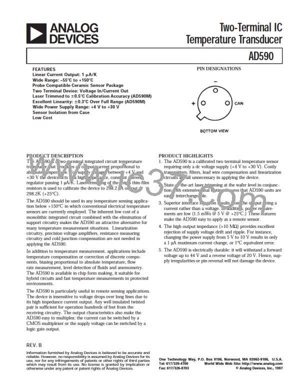 AD590KH图片预览