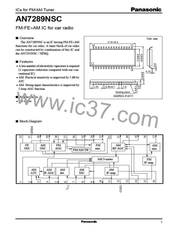 AN7289NSC图片预览