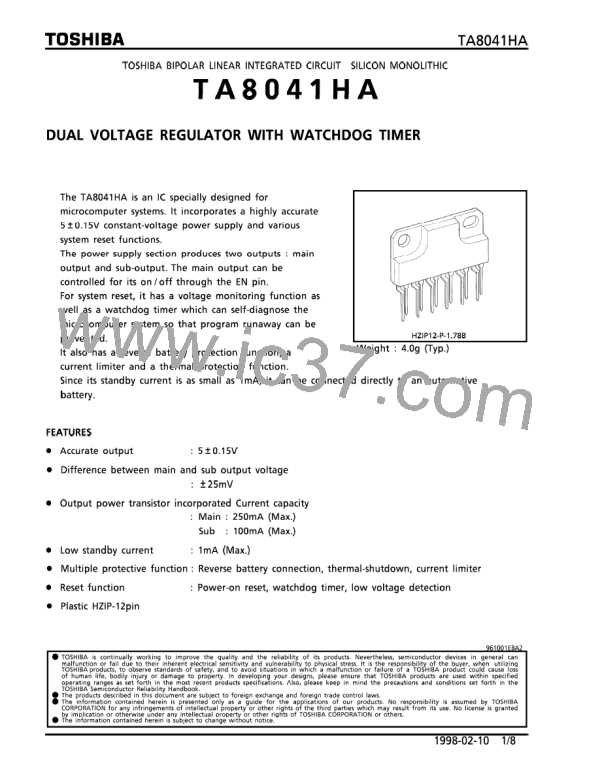 TA8041HA图片预览