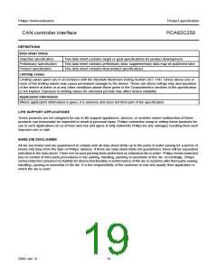浏览型号A82C250的Datasheet PDF文件第19页