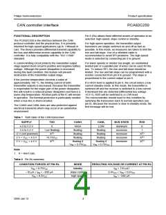 浏览型号A82C250的Datasheet PDF文件第4页