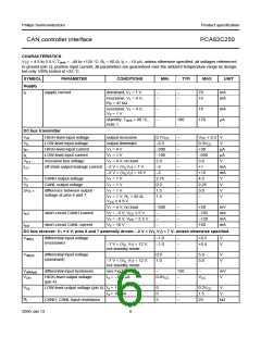 浏览型号A82C250的Datasheet PDF文件第6页