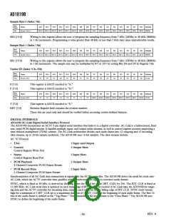 浏览型号AD1819BJST的Datasheet PDF文件第18页