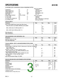 浏览型号AD1819BJST的Datasheet PDF文件第3页