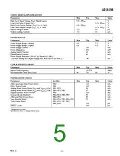 浏览型号AD1819BJST的Datasheet PDF文件第5页