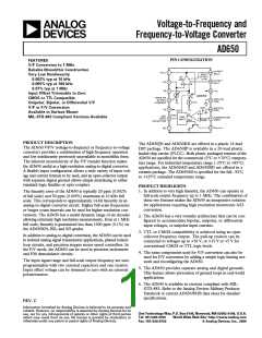 浏览型号AD650JN的Datasheet PDF文件第1页