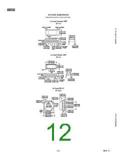 浏览型号AD650JN的Datasheet PDF文件第12页