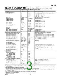 浏览型号AD7714AR-5的Datasheet PDF文件第3页